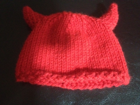 Ravelry: Devil Horns Hair Clips pattern by Andrea Collins